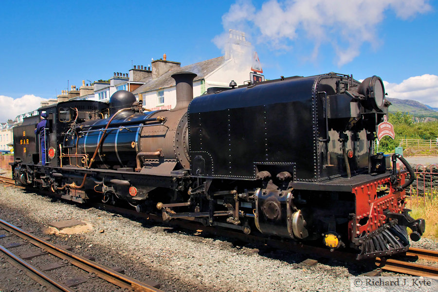 No. 87 at Porthmadoc, Welsh Highland Railway