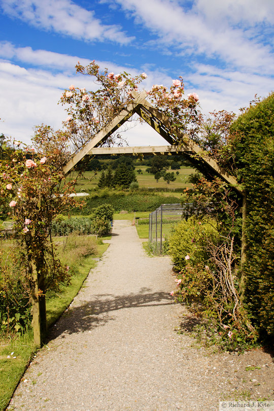 Archway, The Kitchen Garden, Chirk Castle