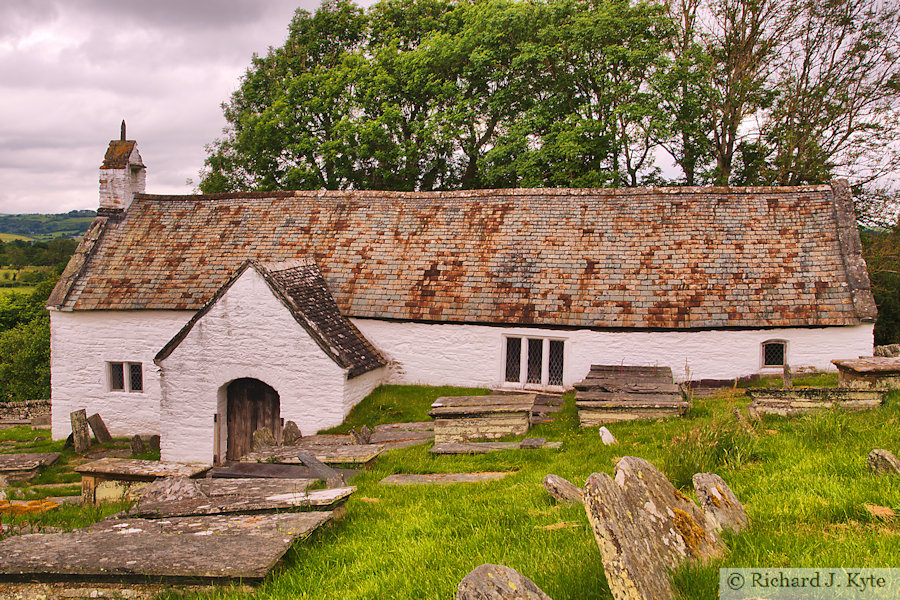 Llangar Old Church, Cynwyd, Denbighshire