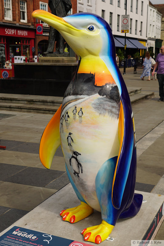 Penguin 7: "Skating on the Severn", Waddle of Worcester 2024