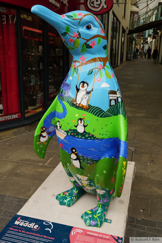 Penguin 12: "Penguins at Play", Waddle of Worcester 2024