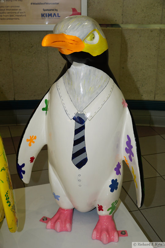 Penguin 64: "Trevor's Colourful Journey", Waddle of Worcester 2024