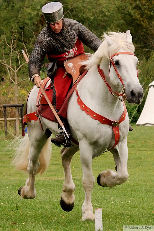 Tent Pegging, Cavalry Display, Battle of Evesham Re-enactment 2024