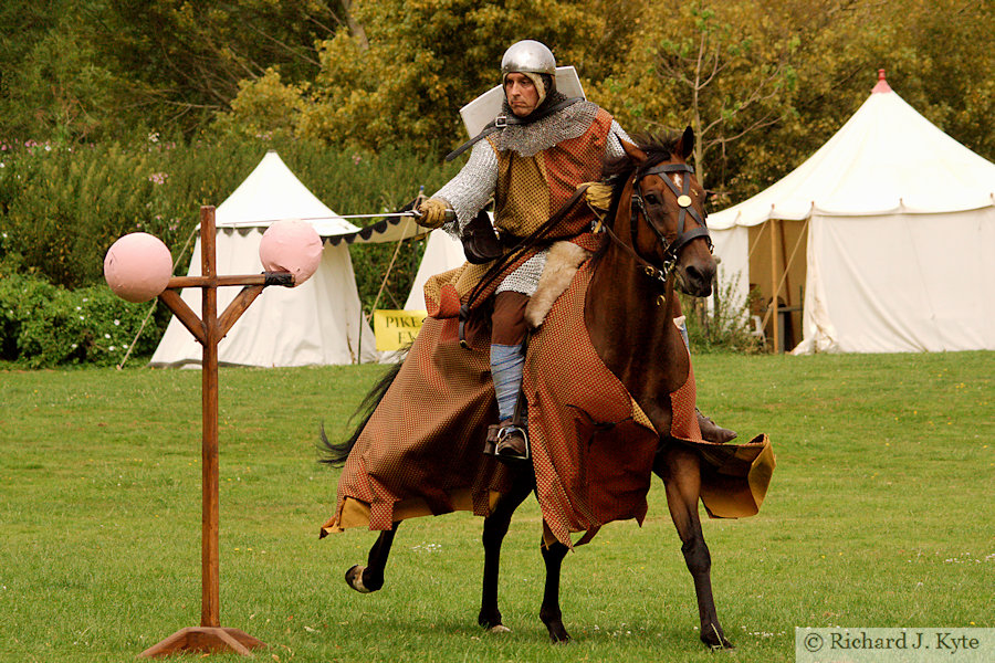 Target Practice, Cavalry Display, Battle of Evesham Re-enactment 2024