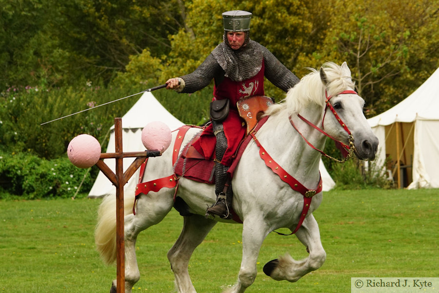 Target Practice, Cavalry Display, Battle of Evesham Re-enactment 2024