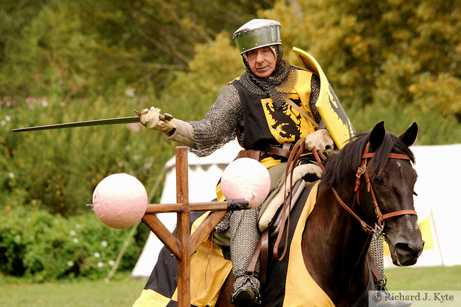 Target Practice, Cavalry Display, Battle of Evesham Re-enactment 2024