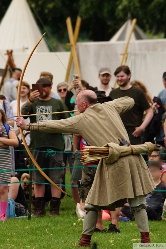 Longbow Demonstration, Battle of Evesham Re-enactment 2024
