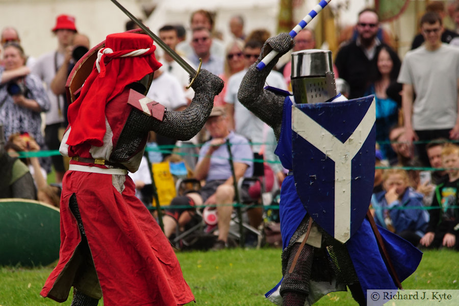Tourney Display, Battle of Evesham Re-enactment 2024