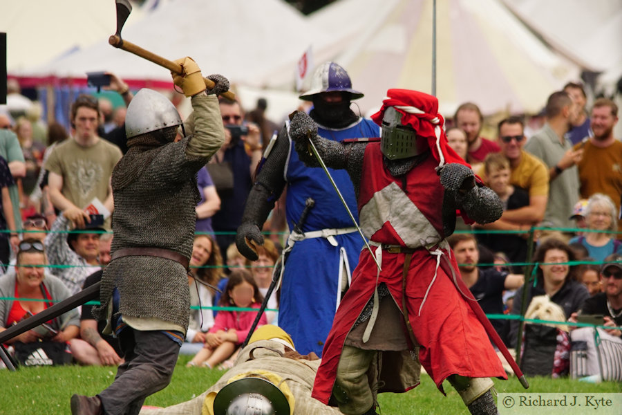 Tourney Display, Battle of Evesham Re-enactment 2024
