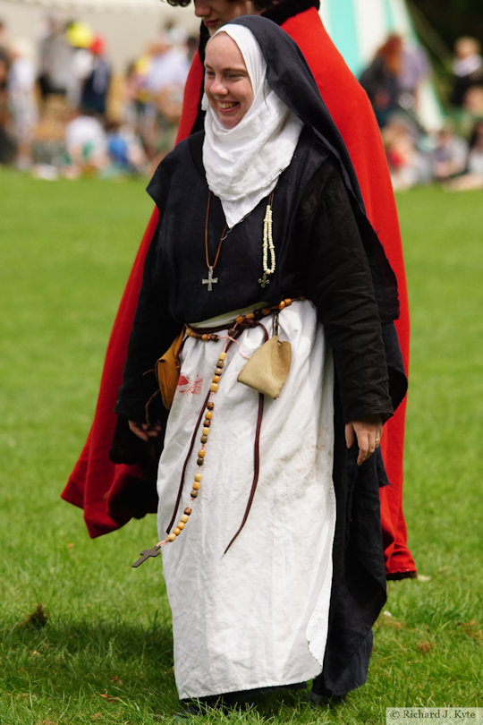 Nun, Medieval Fashion Parade, Battle of Evesham Re-enactment 2024