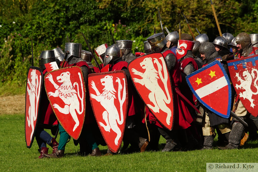  "Boar's Head" Formation, Main Battle, Battle of Evesham Re-enactment 2024