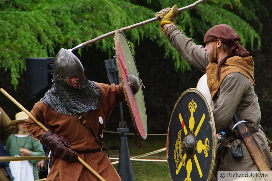 Viking Spear Fight, Evesham Medieval Market 2025