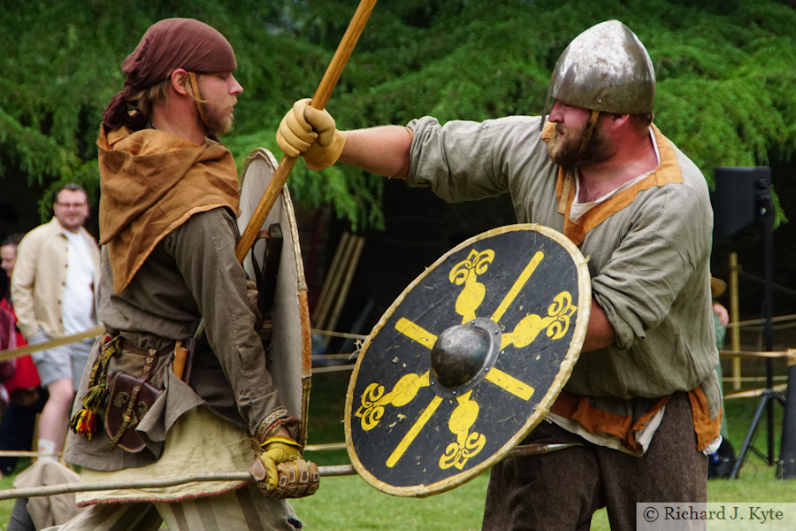 Viking Spear Fight, Evesham Medieval Market 2025