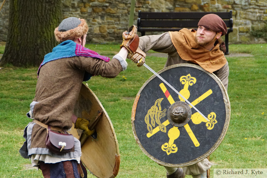 Viking Sword Fight, Evesham Medieval Market 2025