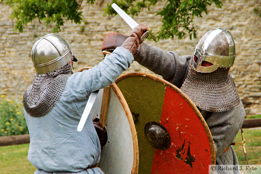Viking Sword Fight, Evesham Medieval Market 2025