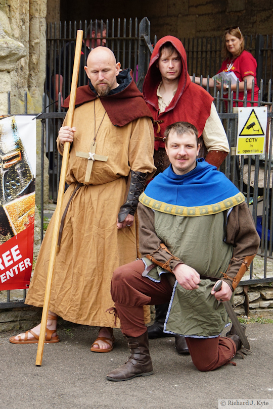 Re-enactors, Evesham Medieval Market 2025