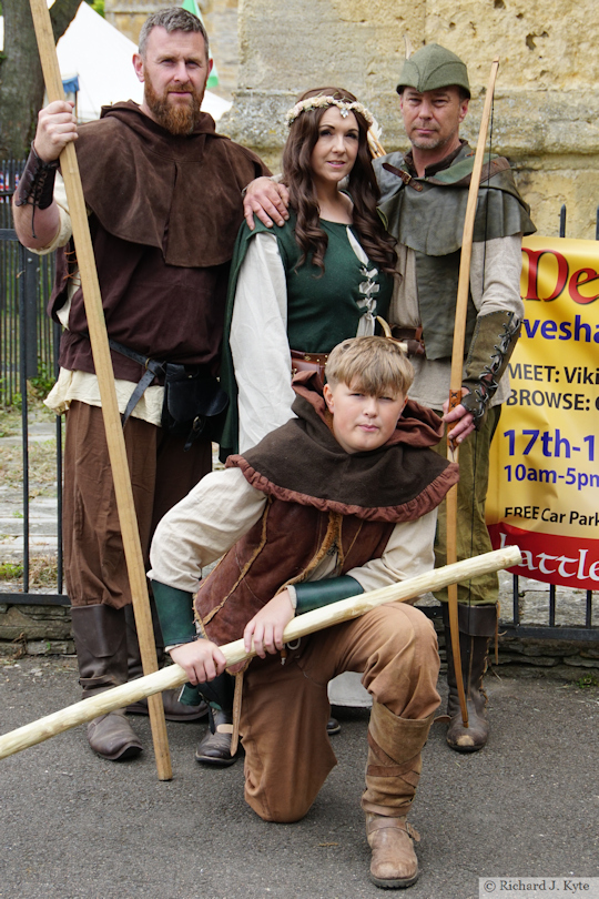 Re-enactors, Evesham Medieval Market 2025