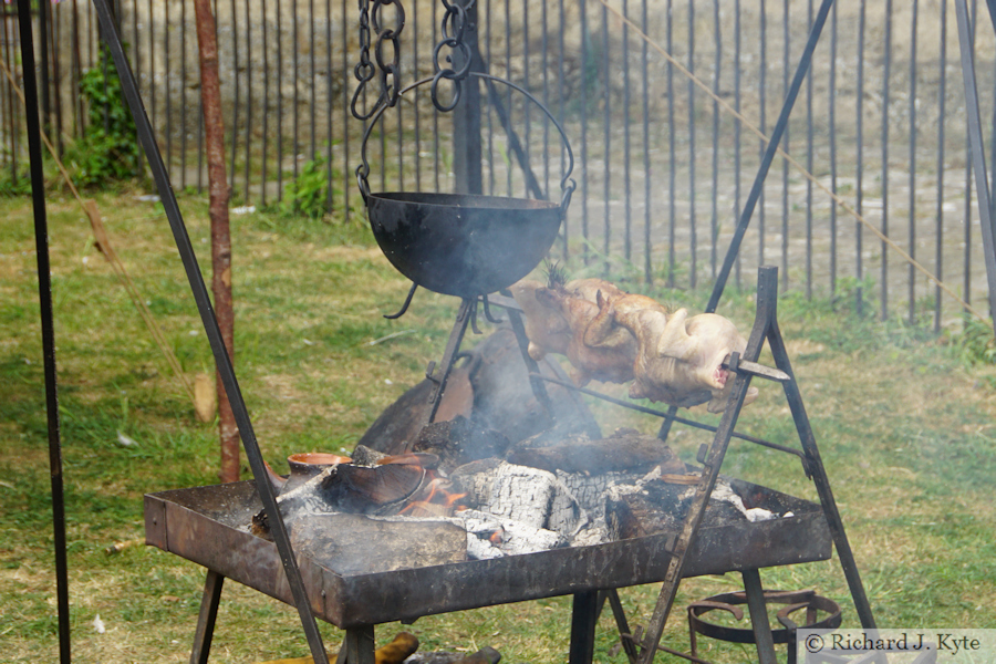 Medieval Cooking, Evesham Medieval Market 2025
