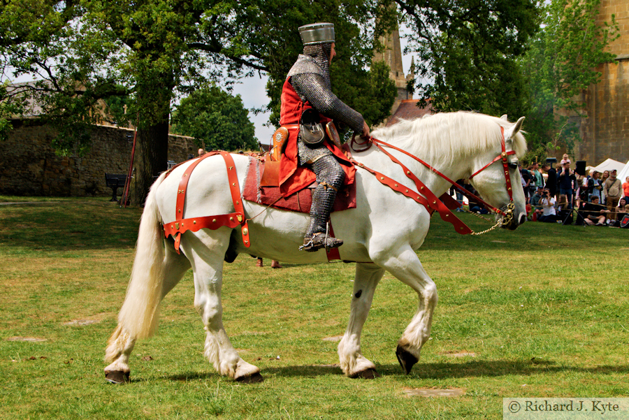 Equestrian Display, Evesham Medieval Market 2025