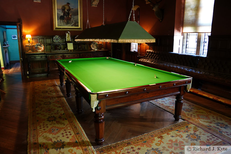The Billiard Room, Knightshayes, Devon