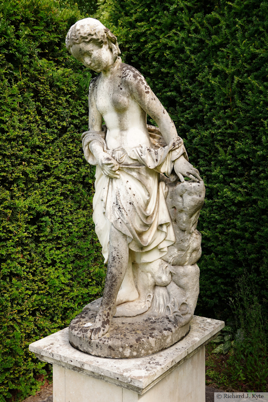 Statue, The Pool Garden, Knightshayes, Devon