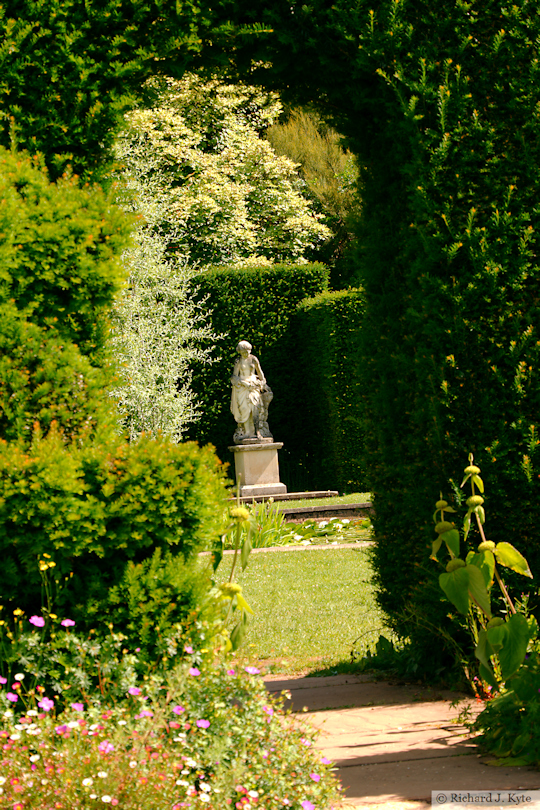 Statue, The Pool Garden, Knightshayes, Devon