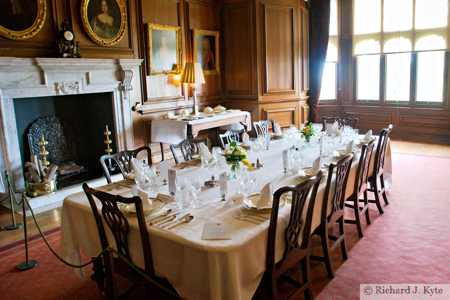 Dining Room, Dunster Castle, Somerset
