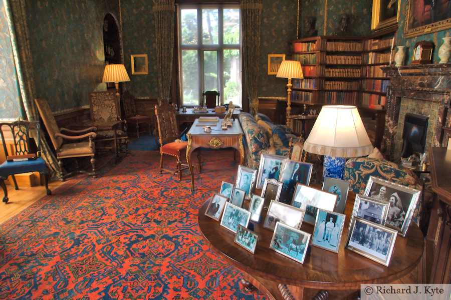 The Library, Dunster Castle, Somerset