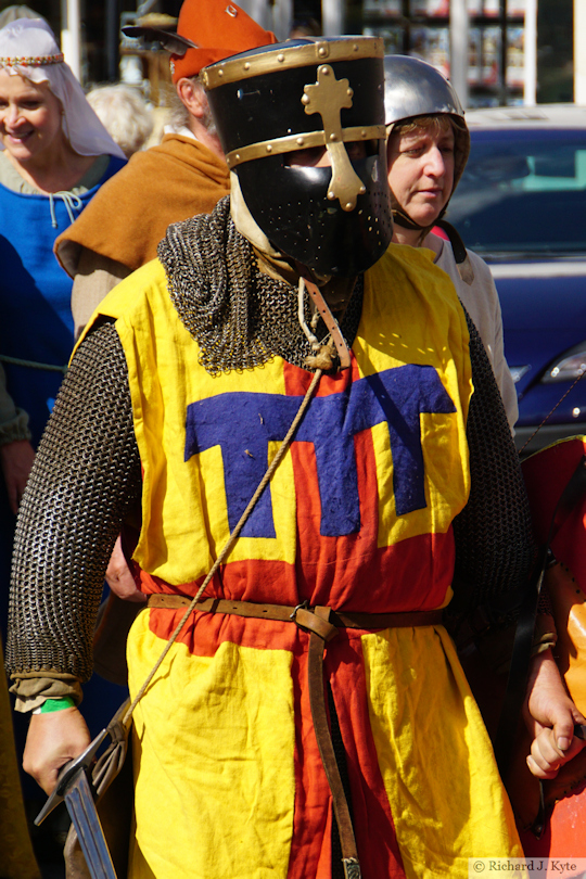 Re-enactor, Parade, Battle of Evesham Festival 2025