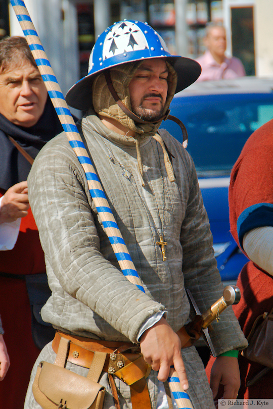Re-enactor, Parade, Battle of Evesham Festival 2025