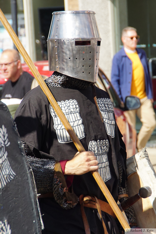 Re-enactor, Parade, Battle of Evesham Festival 2025