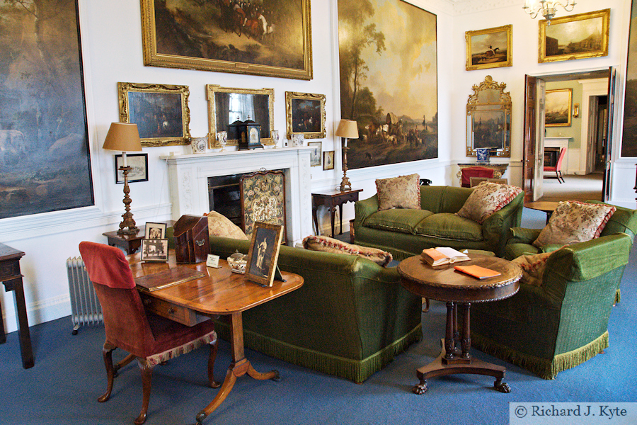 The Saloon, Plas Newydd, Anglesey (Ynys Mon), Wales