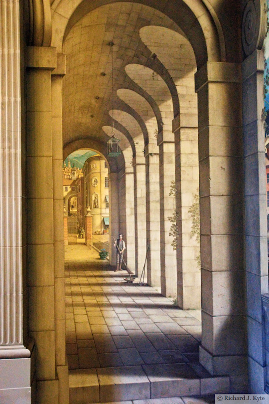 Whistler Mural, Dining Room, Plas Newydd, Anglesey (Ynys Môn)