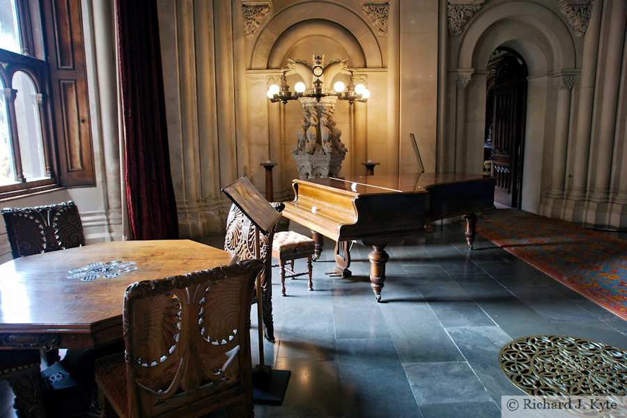 The Grand Hall, Penrhyn Castle, Gwynedd, Wales