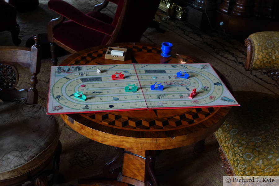 Board Game, The Library, Penrhyn Castle, Gwynedd, Wales