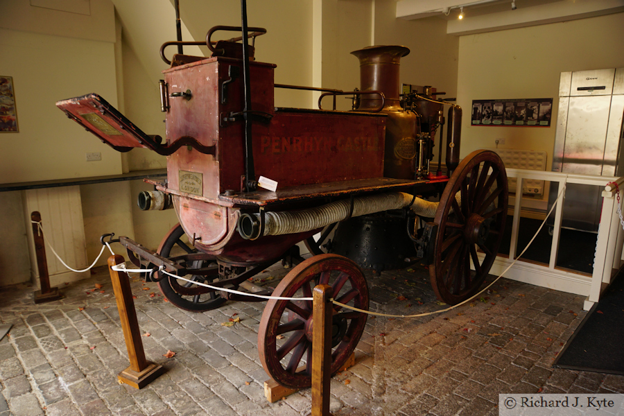 Merryweather Fire Pump, Penrhyn Castle, Gwynedd, Wales