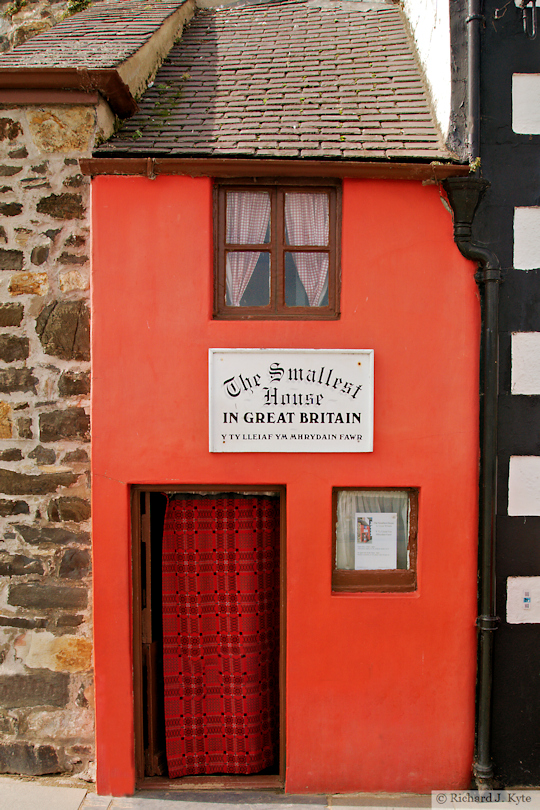 Great Britain's Smallest House, Conwy, North Wales