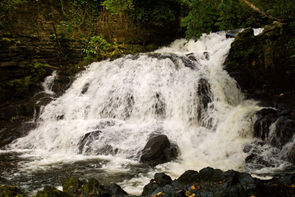Fairy Falls, Trefriw, River Conwy Valley, North Wales