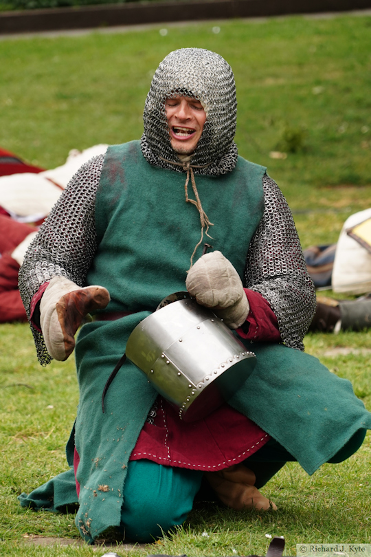 Re-enactor, Evesham Medieval Market 2026