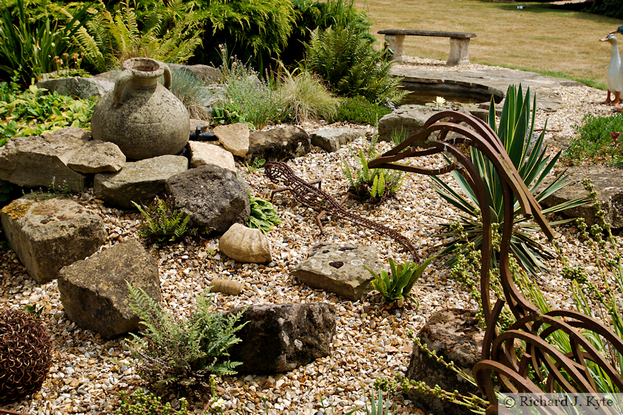 Rockery, Garden 2:  "The Orchards", Fladbury Walkabout 2026