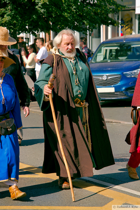 Re-enactor, Parade, Battle of Evesham Re-enactment 2026
