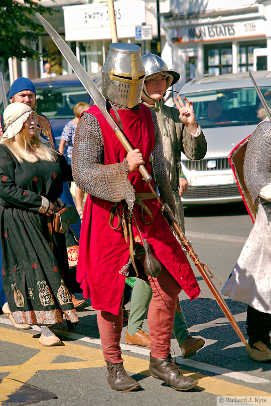 Re-enactor, Parade, Battle of Evesham Re-enactment 2026