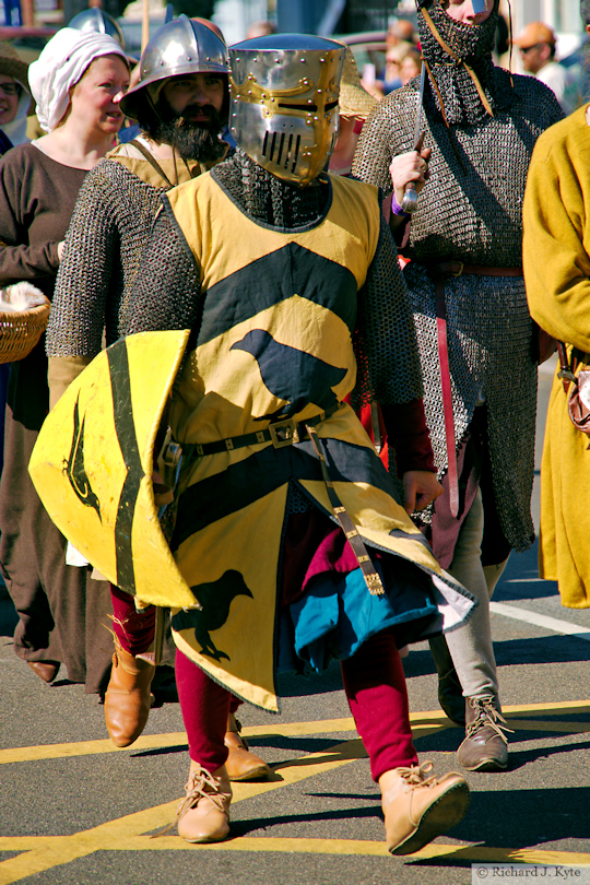 Re-enactor, Parade, Battle of Evesham Re-enactment 2026