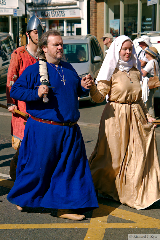 Re-enactors, Parade, Battle of Evesham Re-enactment 2026