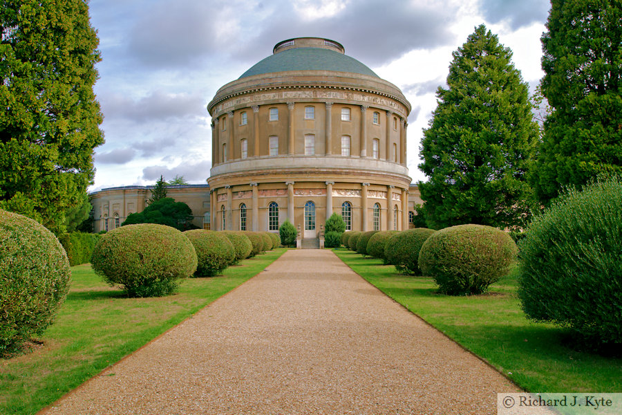 Rotunda, seen from the Italianate Garden, Ickworth Estate, Suffolk