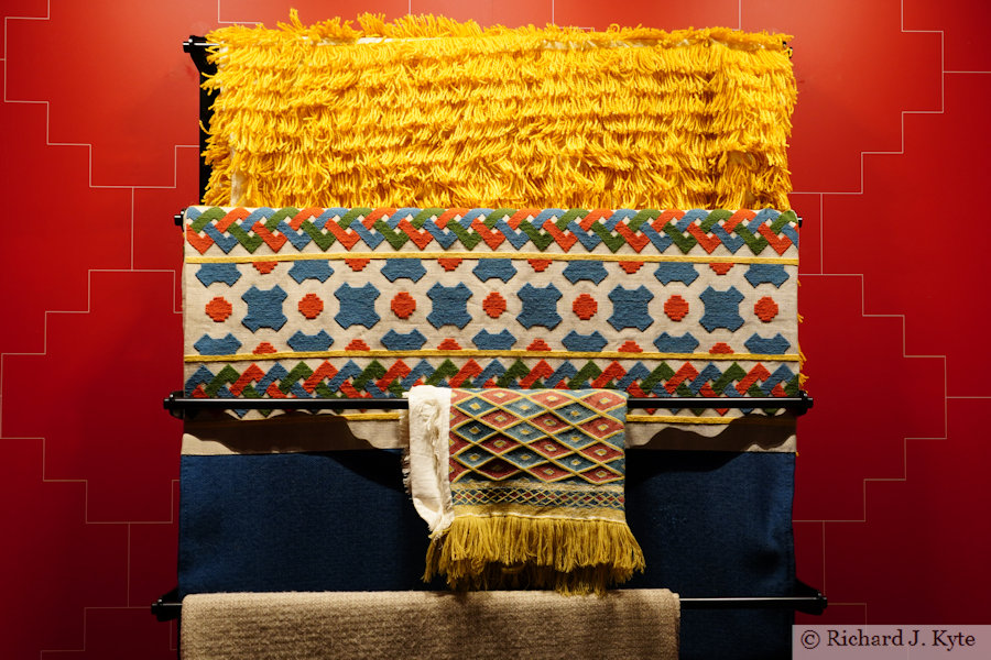 Reconstructed Anglo-Saxon Textiles, Sutton Hoo, Suffolk