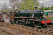 LMS Class 5F no. 13268 at Bridgnorth, Severn Valley Railway