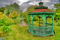 Imperial Gazebo, Bennett's Water Gardens, Weymouth, Dorset Imperial Gazebo, Bennett's Water Gardens, Weymouth, Dorset