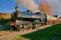 GWR 8750 Class no. 9681 at Whitecroft, Dean Forest Railway